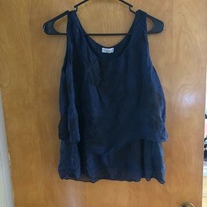 Silk Flowy Top